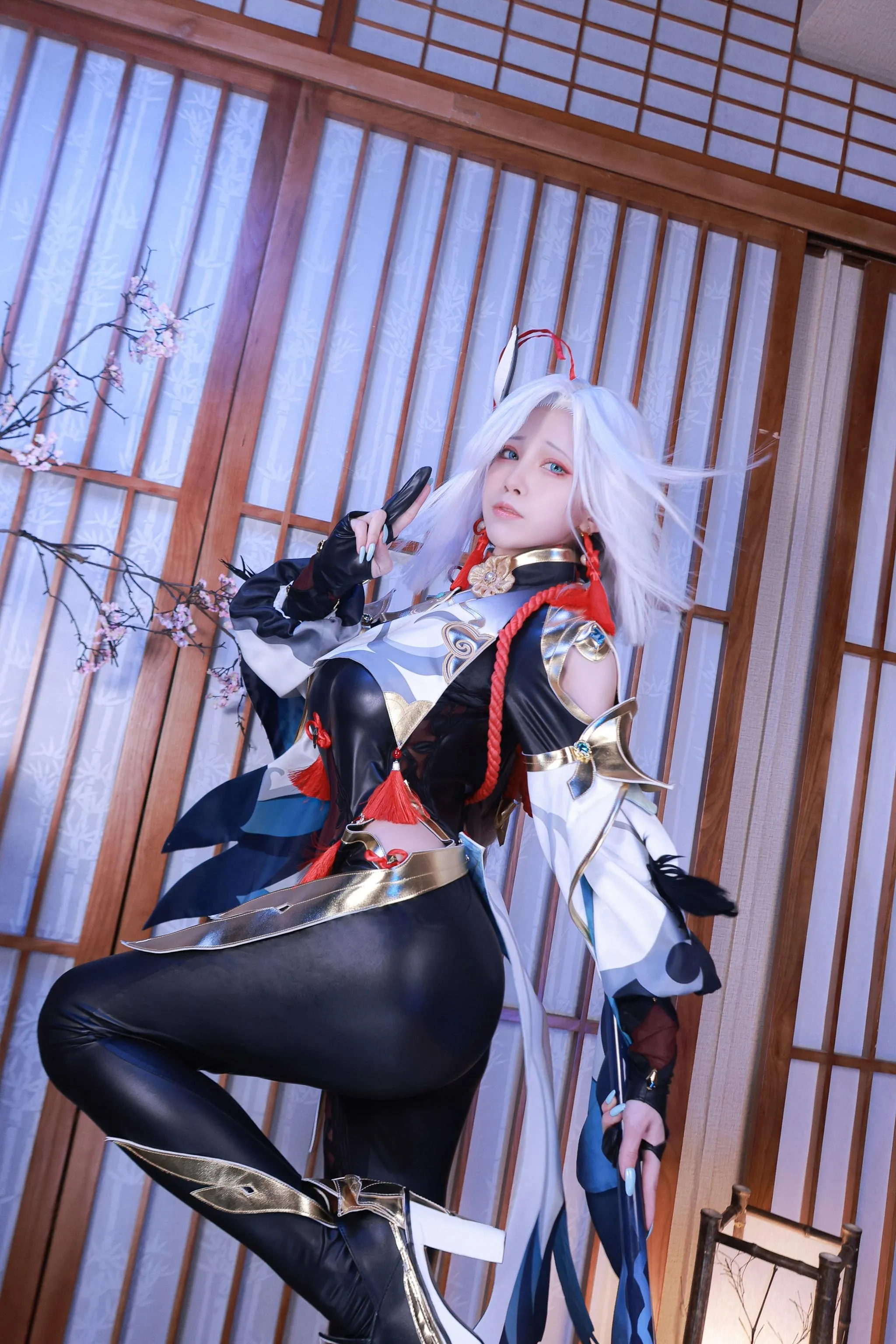 水淼Aqua – NO.110 原神 申鹤 [90P]插图7